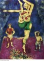 Three Acrobats contemporary Marc Chagall